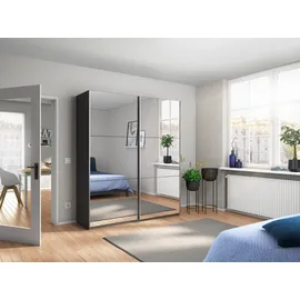 Rauch Schwebetürenschrank REFLECT 175 x 191 x 59 cm Grau