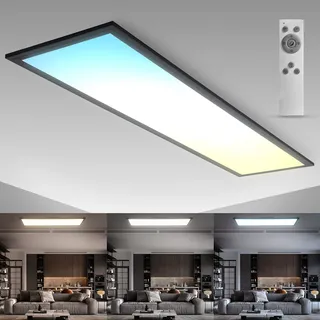 B.K.Licht LED Panel, schwarz