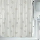 Spirella Duschvorhang Atlantis Anti-Bakteriell, Waschbar, Wasserdicht Satin 180x200cm Champagner