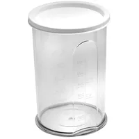 bsh ersatzteile Messbecher mit Deckel 00656963 Transparent/Weiß