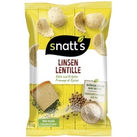 Snatt's Linsen Chips aus Linsenmehl und 100% natürlichen Zutaten, gepufft statt frittiert, Linsenchips ohne Palmöl, frei von Zusatzstoffen, Geschmack: Käse & Gewürze, glutenfrei
