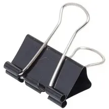 Maul Foldbackklammern schwarz, 3.2 cm