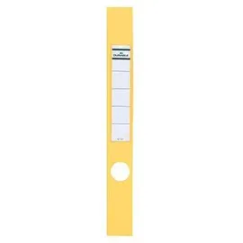 Durable Rückenschilder 8091 gelb 40 x 390 mm 10 Blatt