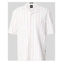 Boss Kurzarmhemd Beige XL