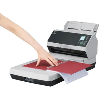Ricoh fi-8270 Dokumentenscanner A4 Flachbett Duplex ADF USB LAN
