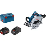 Bosch GKS 18V-70 L Professional iinkl 2 x 5,5 Ah + L-Boxx 06016B9002