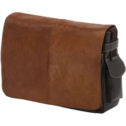 Pack Easy Fifty Rosi Messenger Bag mit Laptopfach 41 cm - braun