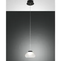 Fabas Luce Arabella 1-flg. 14 cm rund weiß