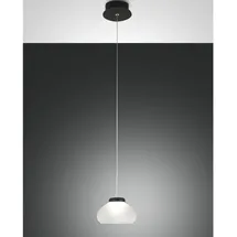 Fabas Luce Arabella 1-flg. 14 cm rund weiß
