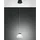 Fabas Luce Arabella 1-flg. 14 cm rund weiß