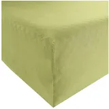 Estella Spannbettlaken Feinjersey 90 x 190 - 100 x 200 cm lind