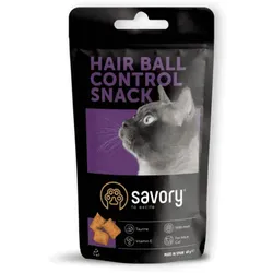 SAVORY Hairball Comtrol 60g Katzenleckerli zur Kontrolle der Lockenbildung