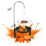 Lemodo Holzkohlegrill schwarz
