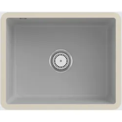 Villeroy & Boch Villeroy&Boch Unterbau Spülbecken inkl. Ablaufgarnitur Subway 60 SU Steam grau 545x440mm
