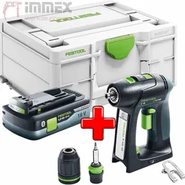 Festool C 18-Basic inkl. 1 x 4,0 Ah + Systainer