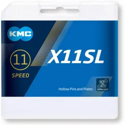 KMC X11 SL Silber 118p 11V EINHEITSGRÖSSE