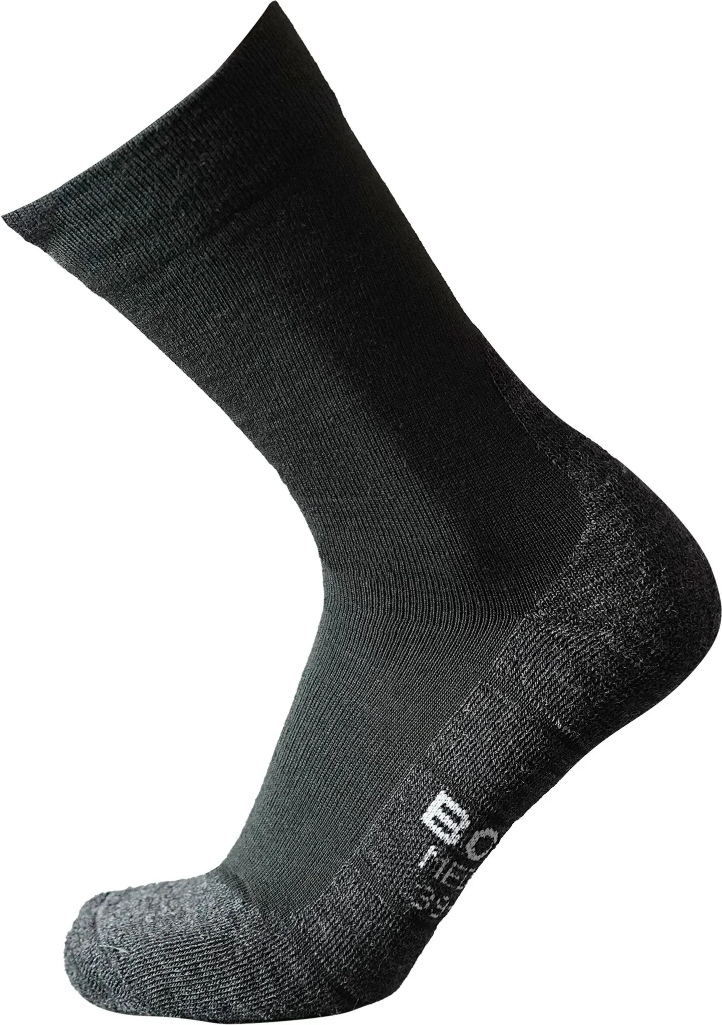 Bogg Trekkingsocken Merino Medium, schwarz, 47|49|48