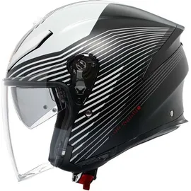 AGV K5 Jet Evo Control Schwarz/Weiß/Pink M