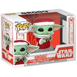 Funko - POP! - Star Wars: The Mandolorian - Grogu Holiday Pop! Vinyl