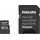 Philips microSDXC Card 512GB Class 10 UHS-I U1 incl. Adapter