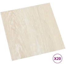 vidaXL Bodenbelag, Bodenplanken Pvc