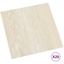vidaXL Bodenbelag, Bodenplanken Pvc
