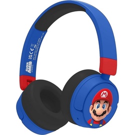 OTL Super Mario Kabellose Kopfhörer für Kinder Bluetooth-Kopfhörer (Bluetooth, 3,5-mm-Audio-Sharing-Kabel