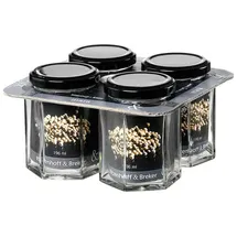 Ritzenhoff & Breker Mara Vorratsgläser-Set transparent 196 ml 4-teilig