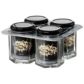 Ritzenhoff & Breker Mara Vorratsgläser-Set transparent 196 ml 4-teilig