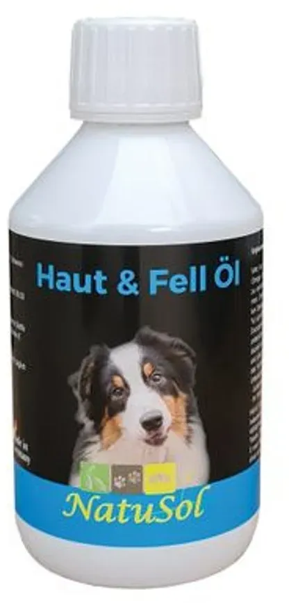 NatuSol Haut & Fell Öl für Hunde -Bei juckender und schuppiger Haut