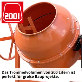 Hecht Betonmischer 200 l