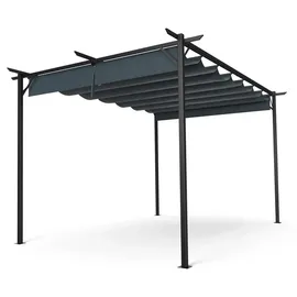 Blumfeldt Pergola 3 x 4 m Dunkelgrau