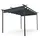 Blumfeldt Pergola 3 x 4 m Dunkelgrau