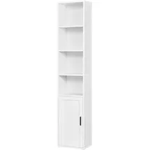 VASAGLE Bücherregal 175 x 31,8 x 24 cm Weiß