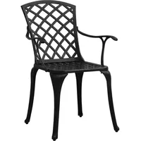 vidaXL Bistro-Set 3-tlg. schwarz 315592