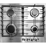 Gurari GCH FB 604 Gaskochfeld 60 cm, Edelstahl 4,0 KW WOK, 4 Gasbrenner,Autark