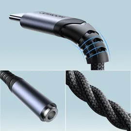 Joyroom Sy-c01 USB-C DAC-Adapter Auf 3,5-mm-miniklinke - Schwarz