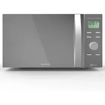 Cecotec Mikrowelle mit Grill ProClean 9110 Full Inox - Silber