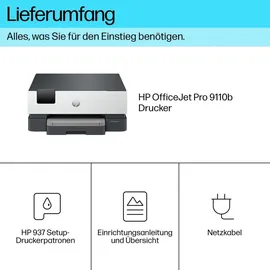 HP Officejet Pro 9110B schwarz