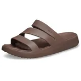 Crocs Getaway Strappy Sandalen, Truffle, 34/35