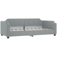 VidaXL Tagesbett Hellgrau 80x200 cm Stoff1851845