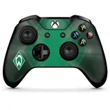 DeinDesign Skin kompatibel mit Microsoft Xbox One X Controller Folie Sticker SV Werder Bremen Offizielles Lizenzprodukt Wappen