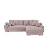 Sofa.de Ecksofa ¦ rosa/pink ¦ Maße (cm): B: 323 H: 92 T: 222