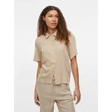 VILA VIPRICIL S/S NEW SHIRT - NOOS Grau 42
