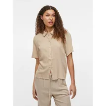 VILA VIPRICIL S/S NEW SHIRT - NOOS Grau 42