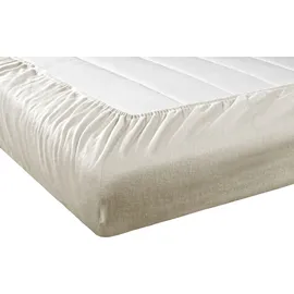 Setex Spannbettlaken Feinbiber 140 x 200 - 200 x 200 cm beige