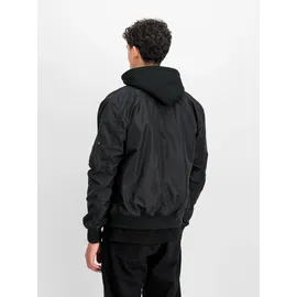 Alpha Industries MA-1 TT Hood schwarz S