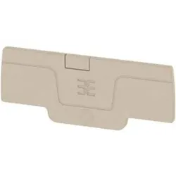 Weidmüller Abschlussplatte beige AEP 4C 1.5