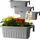 GarPet Blumenkasten 50 x 20 x 18,5 cm Grau