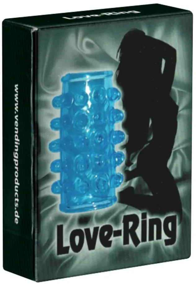 Automatenpackung «Love-Ring» straffer Penisring mit Noppen (1 Stück)